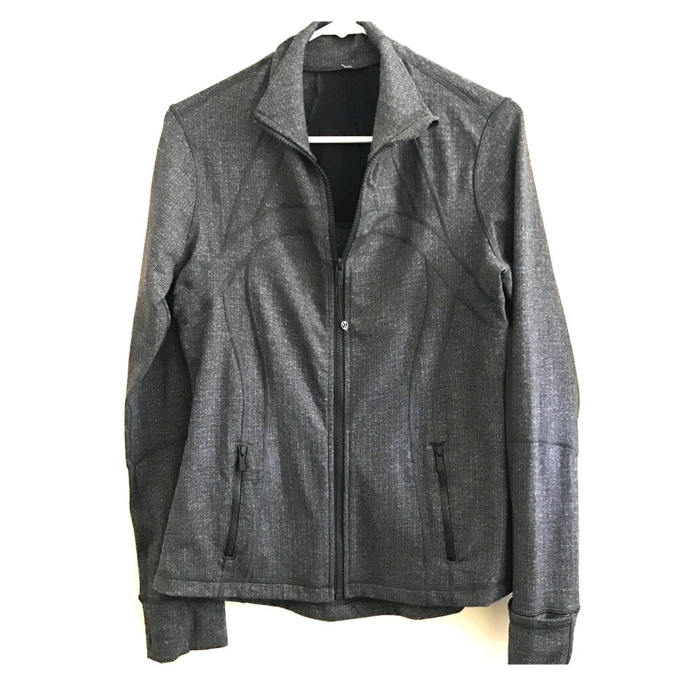 LULULEMON full zip jacket - Grey - Like new!